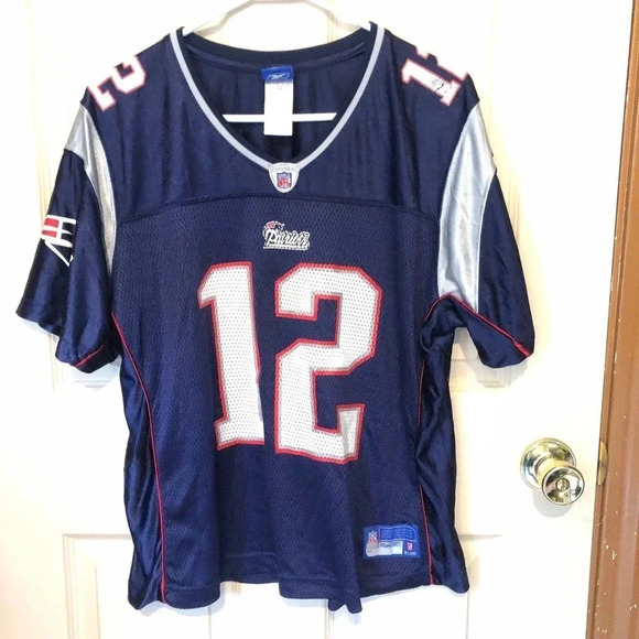 NFL Team Patriots Jersey Kid Size Xl - Picture 1 of 3